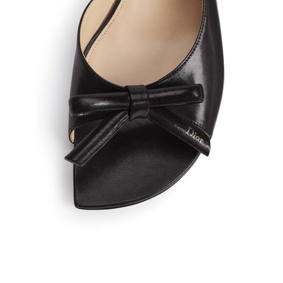 Christian Dior Women Slingback Bow Sandal With Heel - Picture 6 of 6